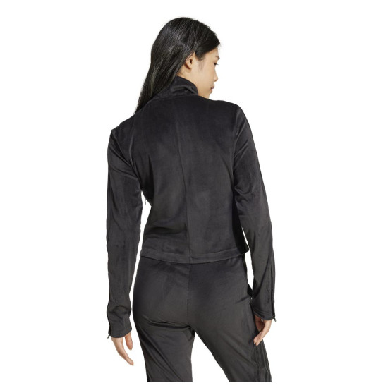 Adidas Γυναικεία ζακέτα Tiro Cut 3-Stripes Stretchy Velour Track Top Adidas Γυναικεία ζακέτα Tiro Cut 3-Stripes Stretchy Velour Track Top